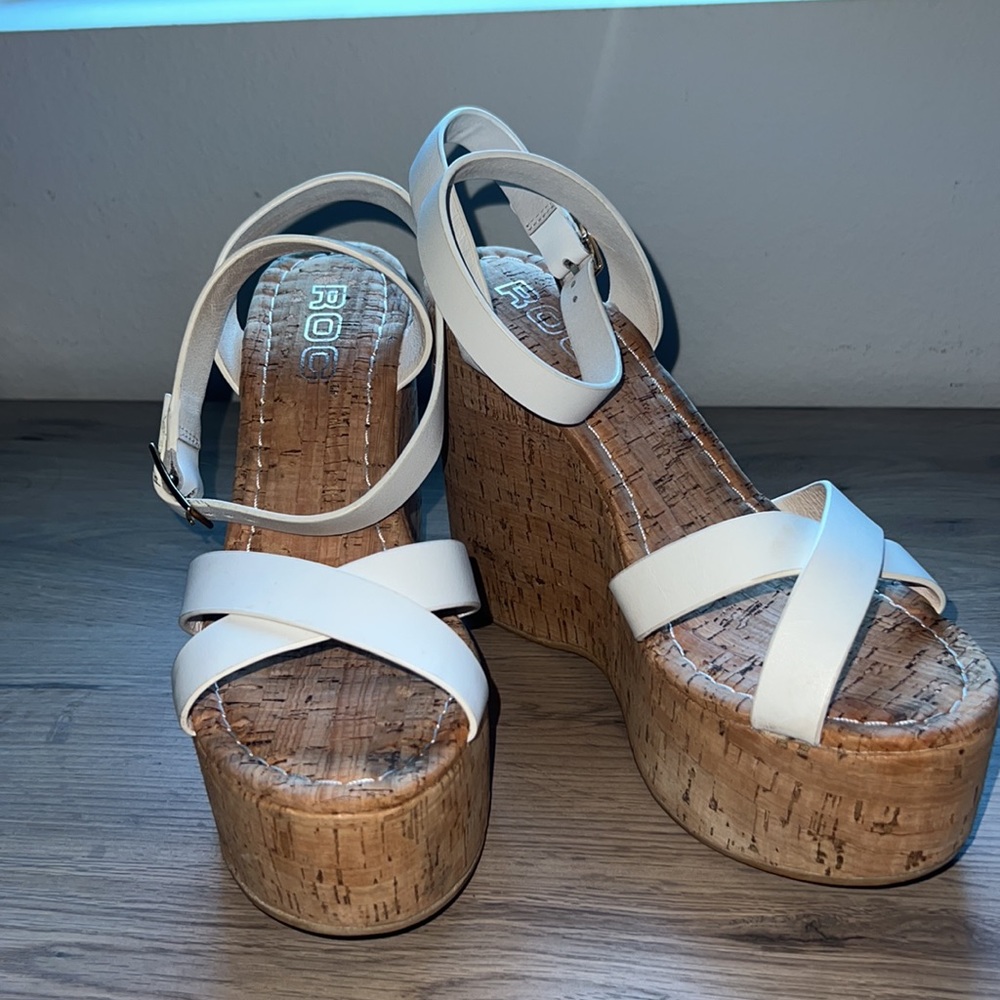 White Cabana Roc Boots 39